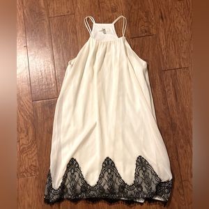 Dress. Off white and black. Size medium